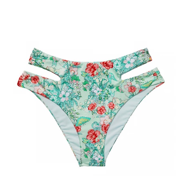 Victoria’s secret floral butterfly BOTTOMS only - Picture 1 of 16